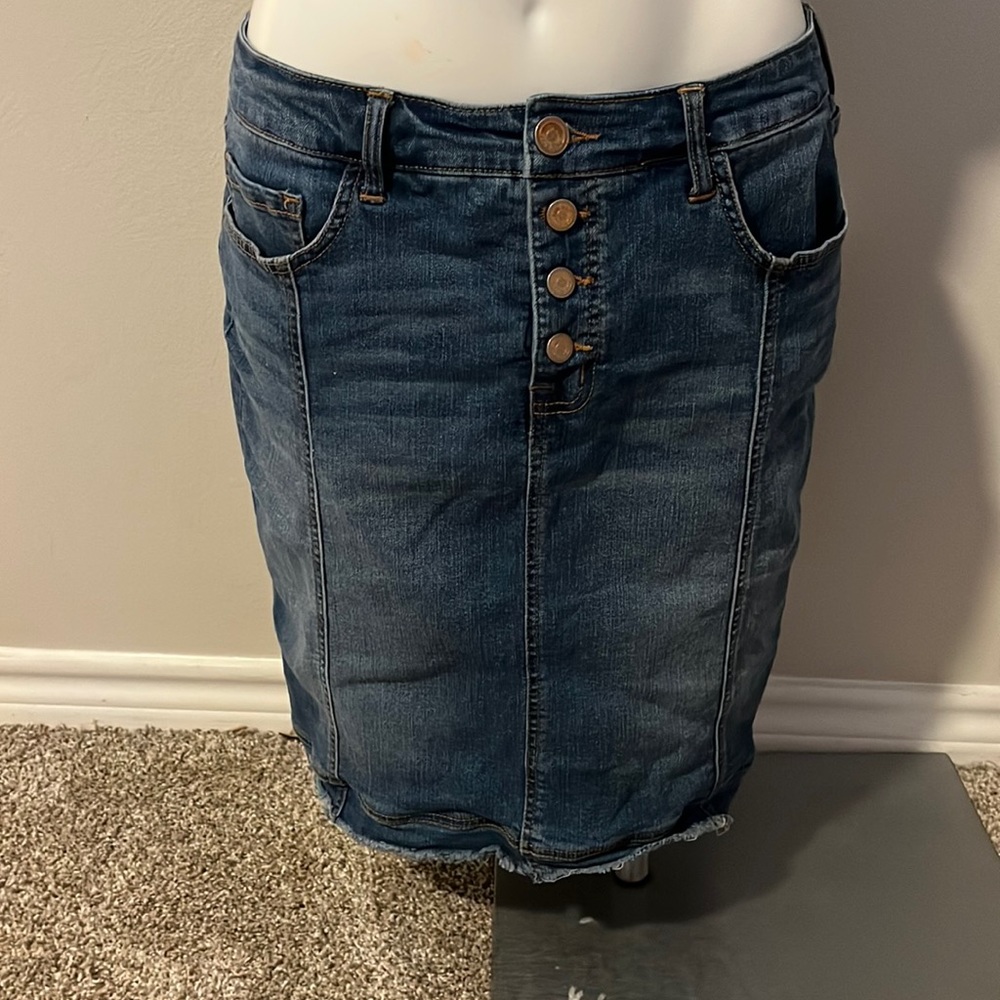 Code Bleu denim skirt size 10